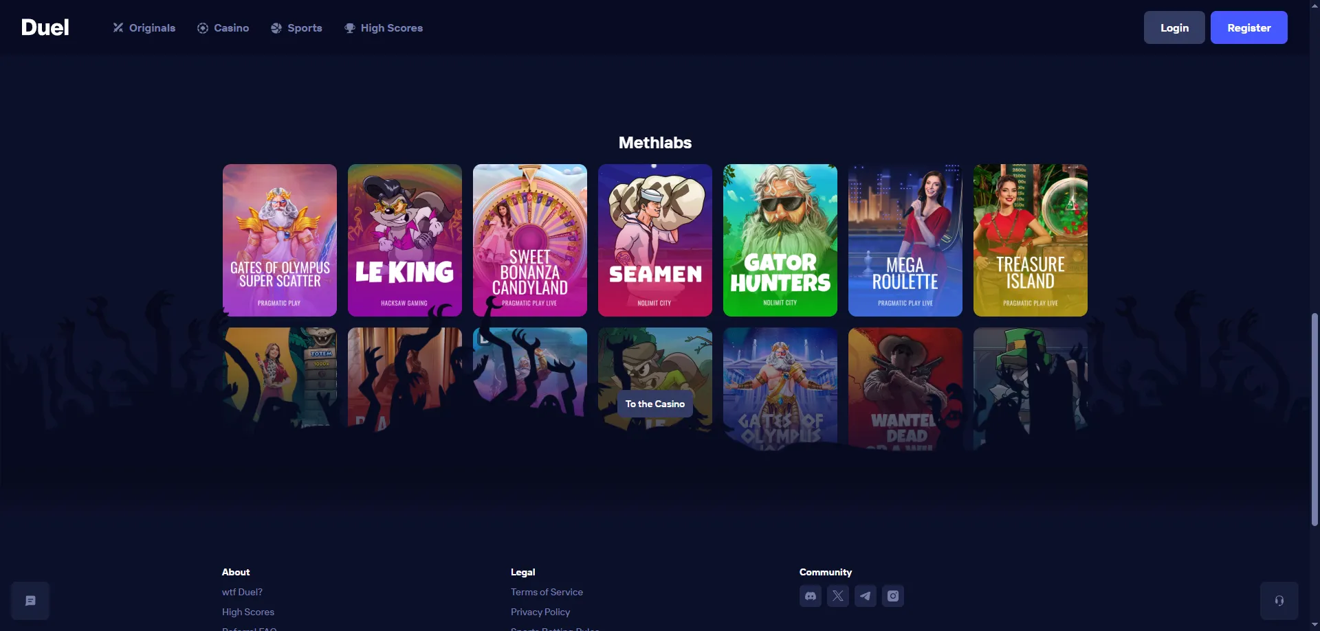 Duel Casino spletne igre &ndash; slots, live igre in namizne igre